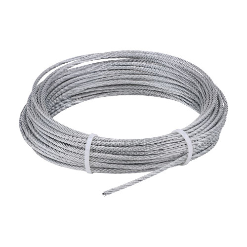 Wire Rope Zinc [3mm x 20m] - [Bag] 1 Each