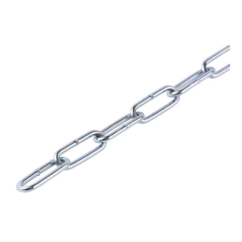 Welded Link Chain Zinc [3 x 26 x 8mm (10m)] - [Box] 1 Each