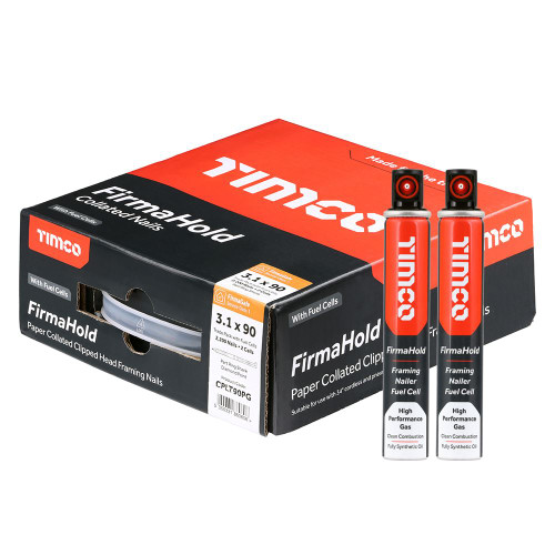 FirmaHold Nail & Gas PR F/G+ [3.1 x 90/2CFC] - [Box] 2200 Pieces