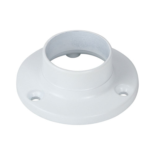 Round End Socket White [25mm] - [TIMpac] 2 Pieces