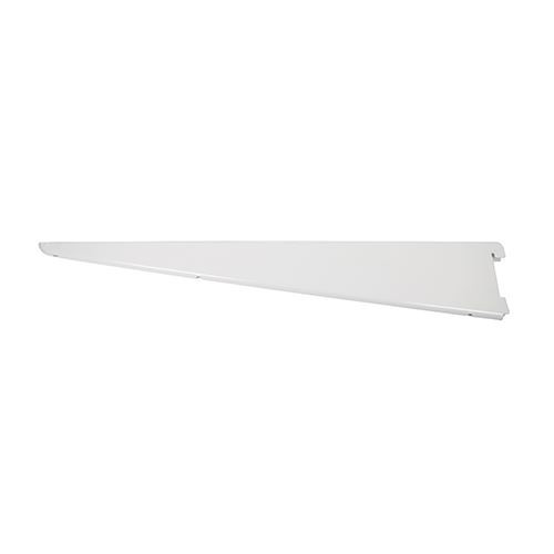 Twin Slot Shelf Bracket White [470mm] - [Unit] 1 Each