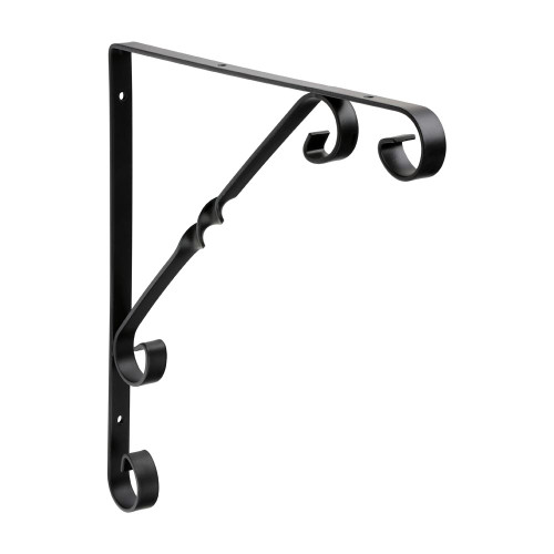 Scroll Bracket Black [10 x 10"] - [Unit] 1 Each