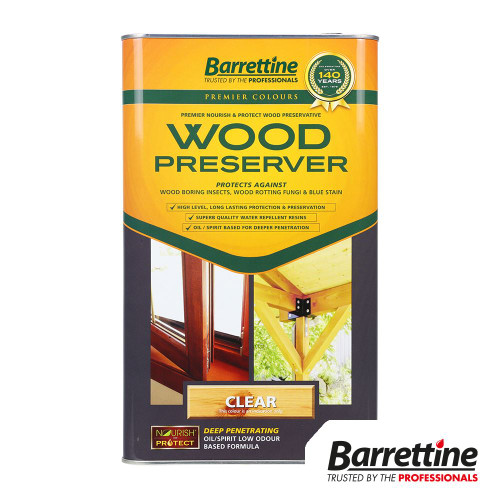 Wood Preserver Clear [5L] - [Tin] 1 Each