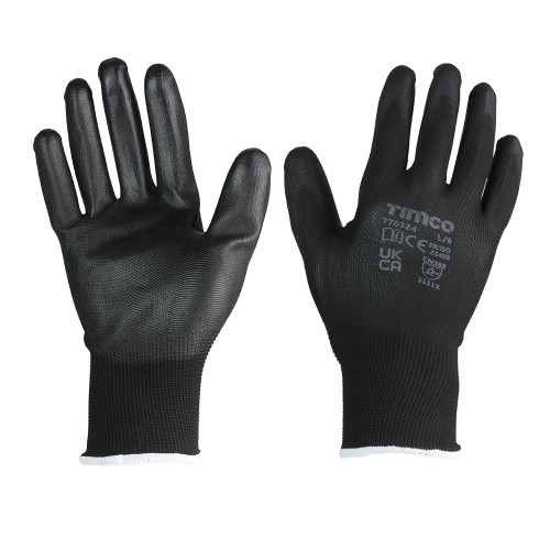 Durable Grip Glove PU MPack [Large] - [Bag] 12 Pieces