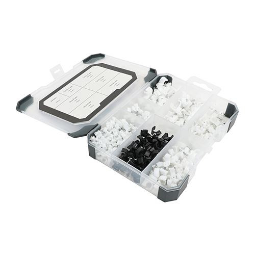Mix Cable Clips - [Tray] 290 Pieces