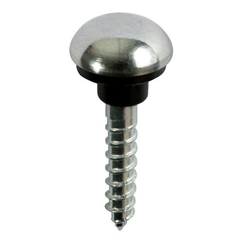 Mirror Screw Chrome [8 x 1 1/4] - [Box] 200 Pieces