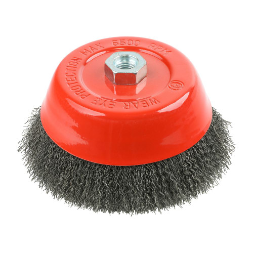 Grinder Crimp Wire Cup Brush [150mm] - [Blister Pack] 1 Each