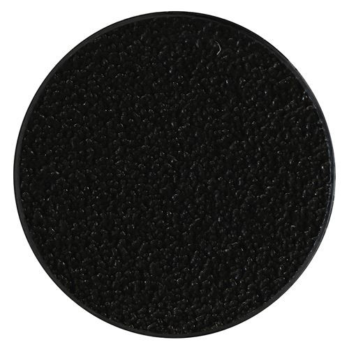 Adhesive Caps Black [13mm] - [Pack] 112 Pieces