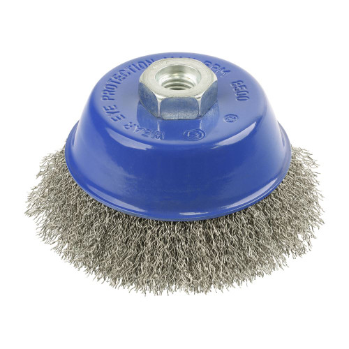 Grinder Crimp SS Cup Brush [100mm] - [Blister Pack] 1 Each