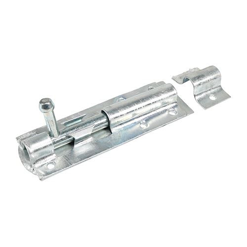 Straight Tower Bolt HDG [4"] - [Plain Bag] 1 Each