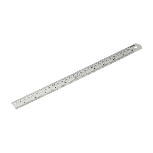 Steel Ruler [300mm] - [Wallet] 1 Each