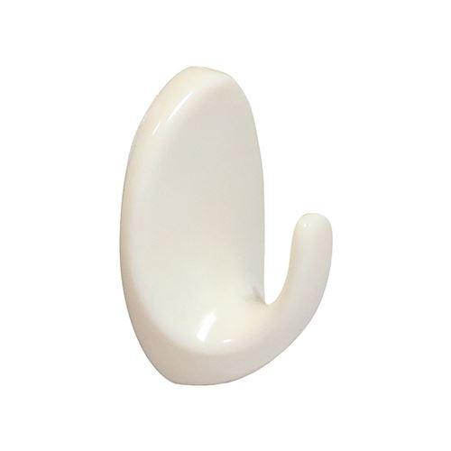 Oval Self-Adhesive Hooks - LG [57 x 42.5] - [TIMpac] 3 Pieces