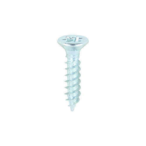 Twin Woodscrew PZ2 CSK Zinc [8 x 3/4] - [Box] 200 Pieces