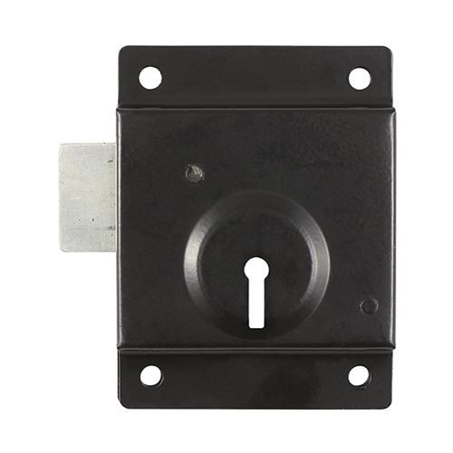 Press Lock - Black [3"] - [Plain Bag] 1 Each