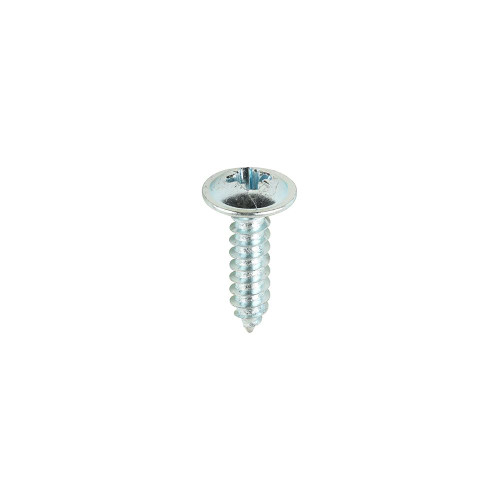 S/Tapping Screw PZ2 FLG Zinc [8 x 5/8] - [Box] 200 Pieces