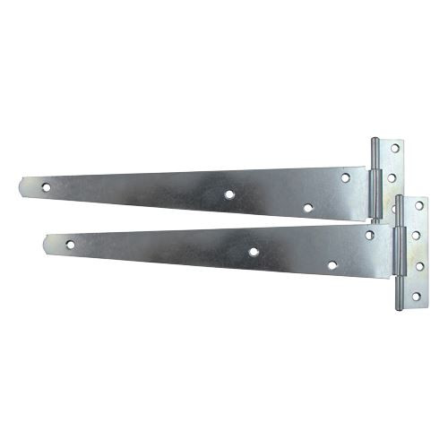 Medium Tee Hinge Pair HDG [15"] - [Plain Bag] 1 Each