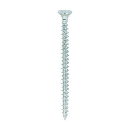 Solo Woodscrew PZ2 CSK Zinc [4.0 x 60] - [Box] 200 Pieces