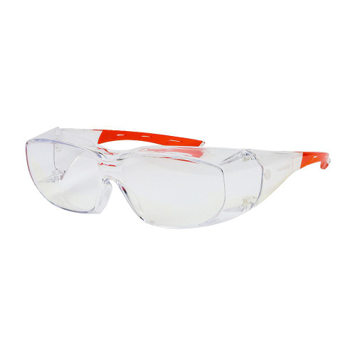 Slim Overspecs Safety Glasses [One Size] - [Bag] 1 Each