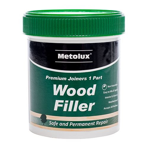 Metolux 1 Pt Wood Filler Dark [250ml] - [Tin] 1 Each