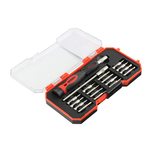 Precision Screwdriver Bit Set - [Case] 18 Pieces