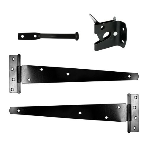 Pedestrian Gate Kit Black [14"] - [TIMbag] 1 Each