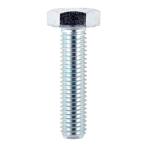 Set Screws 8.8 DIN 933 - BZP [M8 x 16] - [Box] 200 Pieces