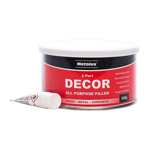 Metolux 2 Pt Decor Filler  [500g] - [Tin] 1 Each