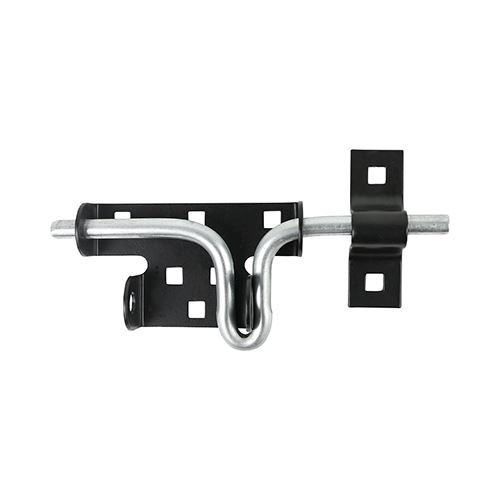 Slide Action Padbolt Black [7 5/16"] - [TIMbag] 1 Each