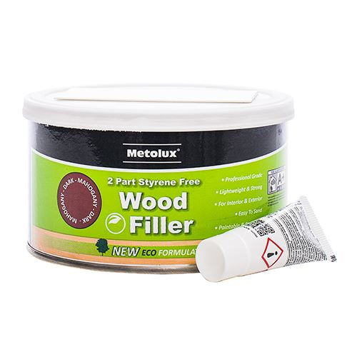 Metolux 2 Pt Wood Filler L Oak [275ml] - [Tin] 1 Each