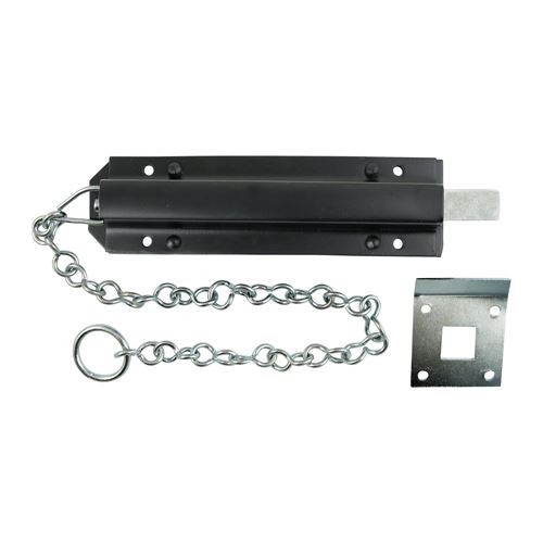 Spring Chain Bolt Black [18"] - [TIMbag] 1 Each