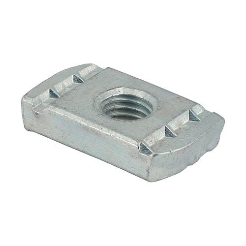 Channel Nut Without Spring BZP [M10] - [Box] 100 Pieces