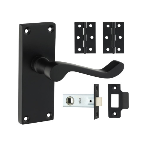 Vic Scroll Latch Door Pack MB [Mixed] - [Box] 1 Each