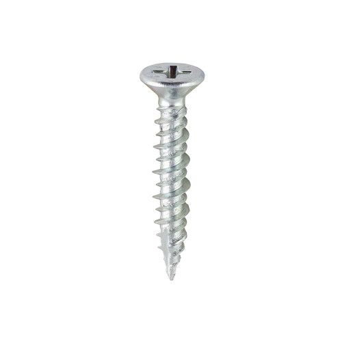 PVC Window Screw CSK -BZP [4.3 x 25] - [Box] 1000 Pieces