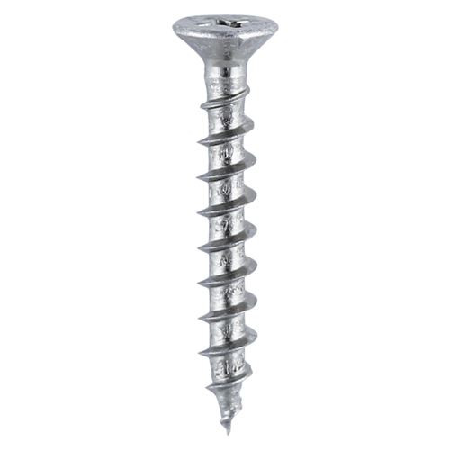 PVC Window Screw RIB CSK -BZP [4.3 x 30] - [Box] 1000 Pieces