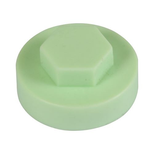 Hex Cover Cap - Eau de Nil [16mm] - [Bag] 1000 Pieces