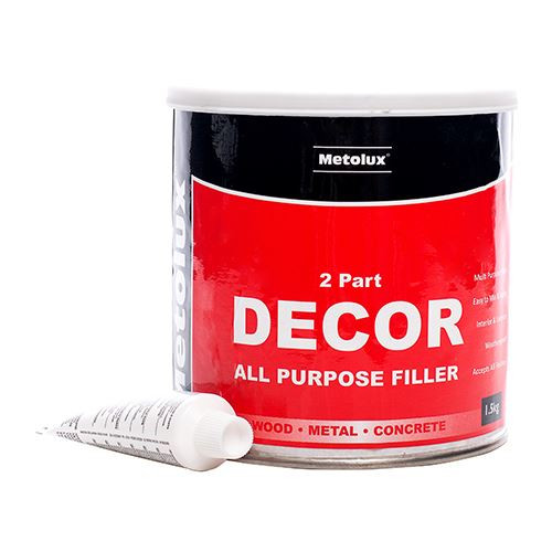 Metolux 2 Pt Decor Filler  [1.5kg] - [Tin] 1 Each