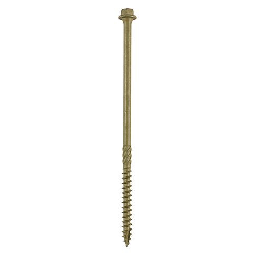Timber Frame Screw HEX Green [6.7 x 250] - [Box] 50 Pieces