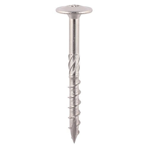 Timber Frame Screw WAFER A2 SS [8.0 x 125] - [Tube] 20 Pieces