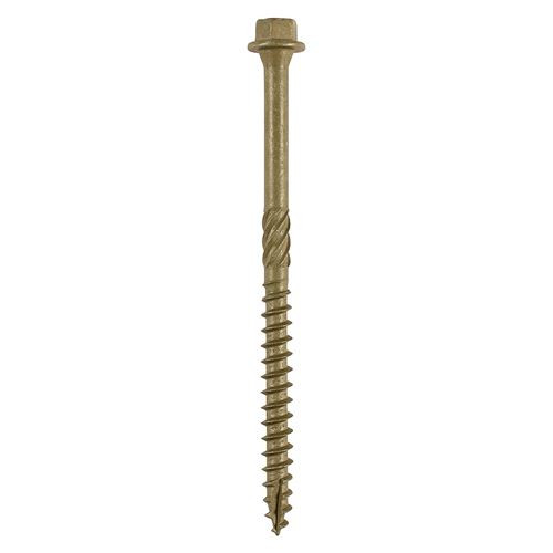 Timber Frame Screw HEX Green [6.7 x 175] - [Box] 50 Pieces