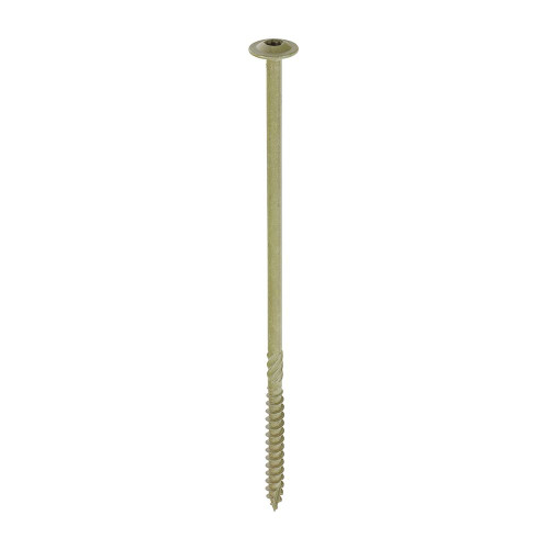 Timber Frame Screw WAFER Green [6.7 x 175] - [Box] 50 Pieces