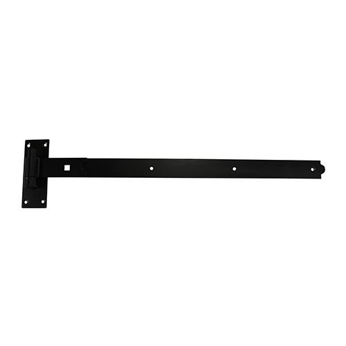Straight Band Hook Plate Black [900mm] - [Plain Bag] 2 Pieces