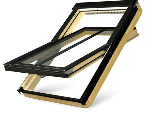 FAKRO Conservation Pine Centre Pivot Roof Window
