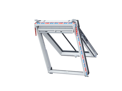 Keylite Conservation White PVC Top Hung Hi-Therm