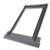 YARDLITE - NEW! Centre-Pivot White uPVC Roof Window with Flashing - GREAT VALUE[S6A - 114cm(W) x 118cm(H),TFX Tile Flash