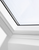 VELUX interrior white polyurethane roof window