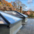 Korniche Roof Lantern with Ambi Blue Tint & Grey Ext./White Int. 200x200cm
