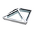 Korniche Roof Lantern with Clear & White/White 100x100cm