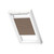 VELUX 1165 Blackout Energy blind Light Brown