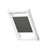 VELUX Heritage Conservation 1274 Translucent Pleated Blind Charcoal