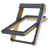 Keylite Standard Electric Pine Centre Pivot Roof Window with Hi-Therm Glazing